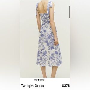 Reformation Petite Twilight dress in Lucerne, size 0P